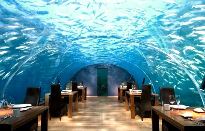 Underwater Restaurant, The Maldives
