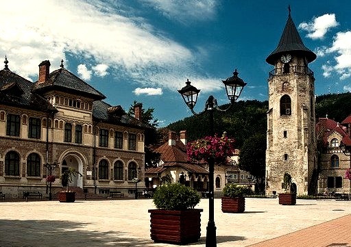 by AndreiNedelcu on Flickr.Stephan the Great Plaza - Piatra Neamt, Romania.