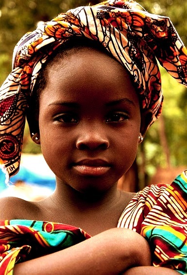 by Ferdinand Reus on Flickr.Young faces from western Africa, Bozo girl in Bamako, Mali.