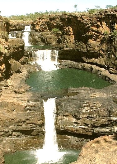 by Devar on Flickr.Waterfalls in Mitchell River National Park, Kimberley, Australia.