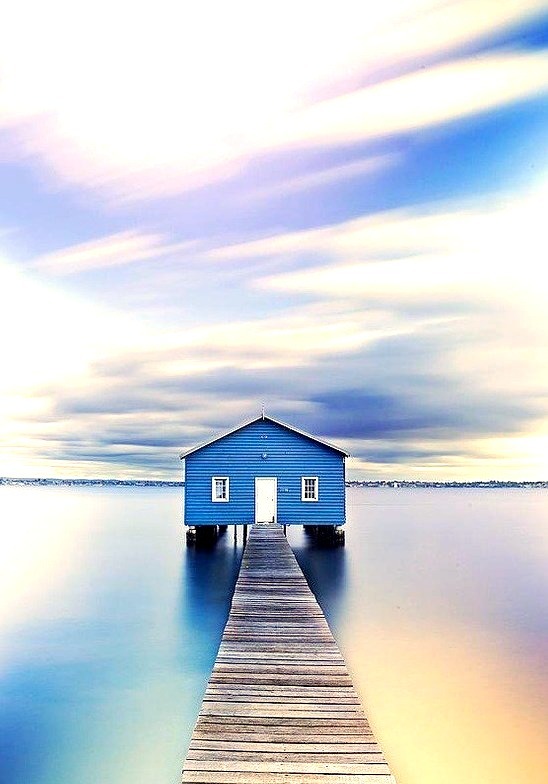 Blue, Matilda Bay, Australia