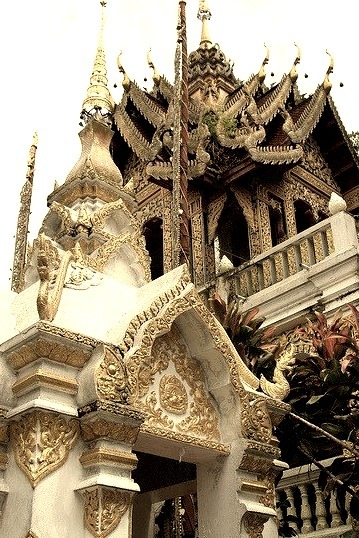 Wat Phrathat Doi Suthep buddhist temple in Chiang Mai, Thailand