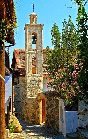 The White Belfry in Kakopetria, Cyprus